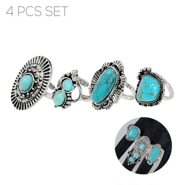 TQ WESTERN OPEN RING SET