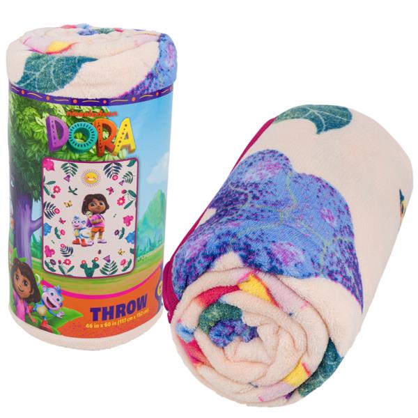 DORA THE EXPLORER KIDS THROW BLANKET