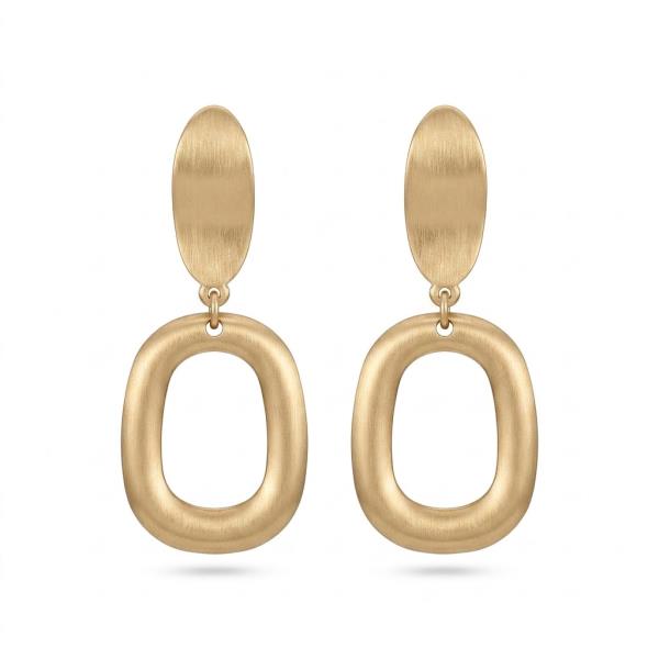 FILIGREE TEARDROP DANGLE EARRING