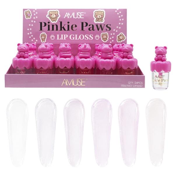 AMUSE PINKIE PAWS LIP GLOSS (24 UNITS)