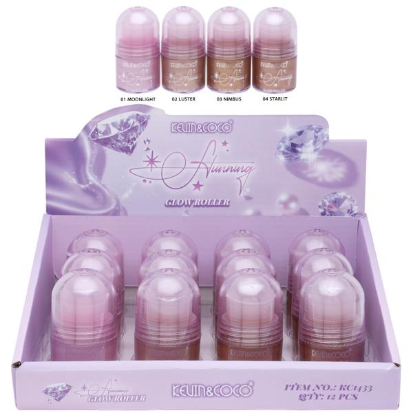 KEVIN AND COCO STUNNING GLOW ROLLER (12 UNITS)