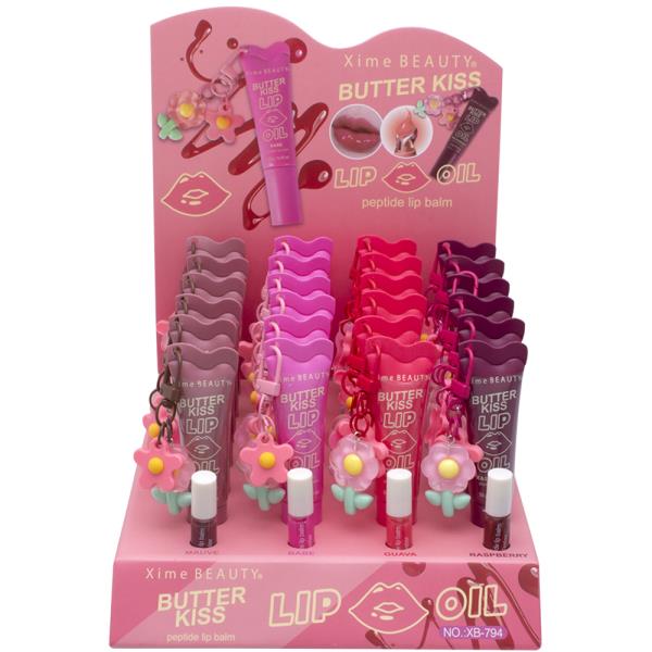 XIME BEAUTY BUTTER KISS LIP OIL (24 UNITS)