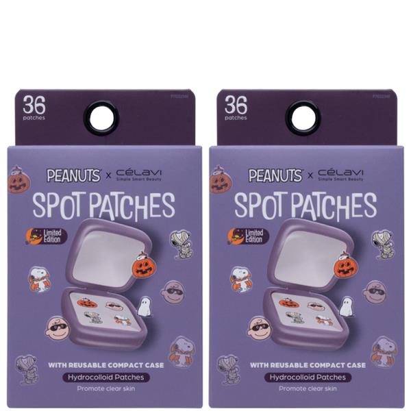 CELAVI X PEANUTS HYDROCOLLOID SPOT PATCHES (2 UNITS)