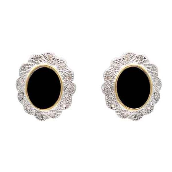 14K GOLD PLATED EARRING