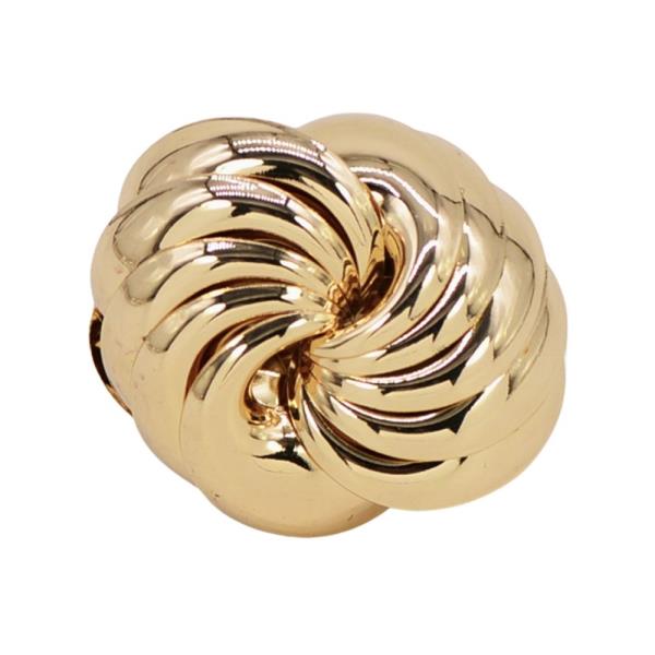 RIBBED BROOCH