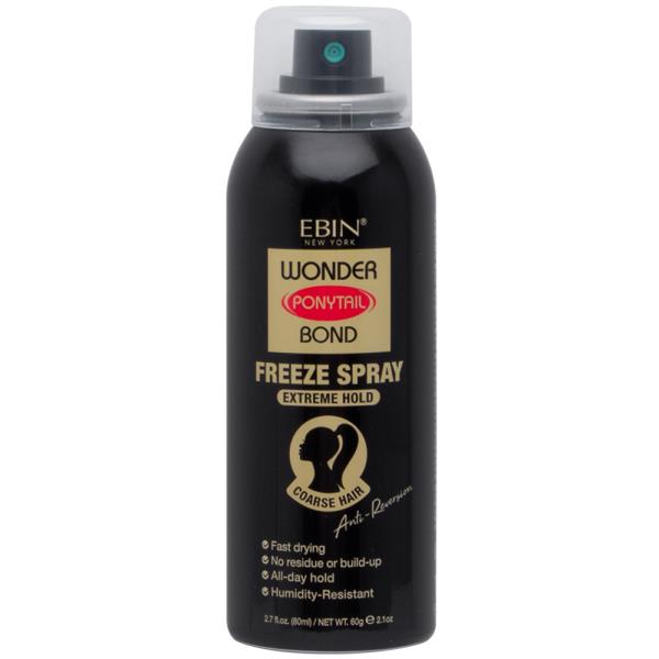 WONDER PONYTAIL BOND EXTREME HOLD FREEZE SPRAY- COARSE HAIR 80ML