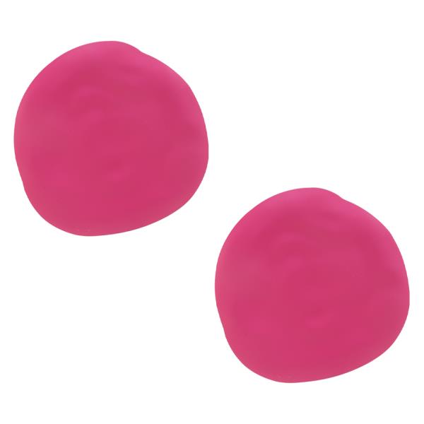 IRREGULAR ROUNDED COLOR EARRING