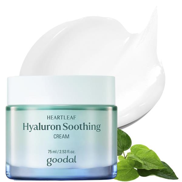 GOODAL HEARTLEAF HYALURON SOOTHING CREAM
