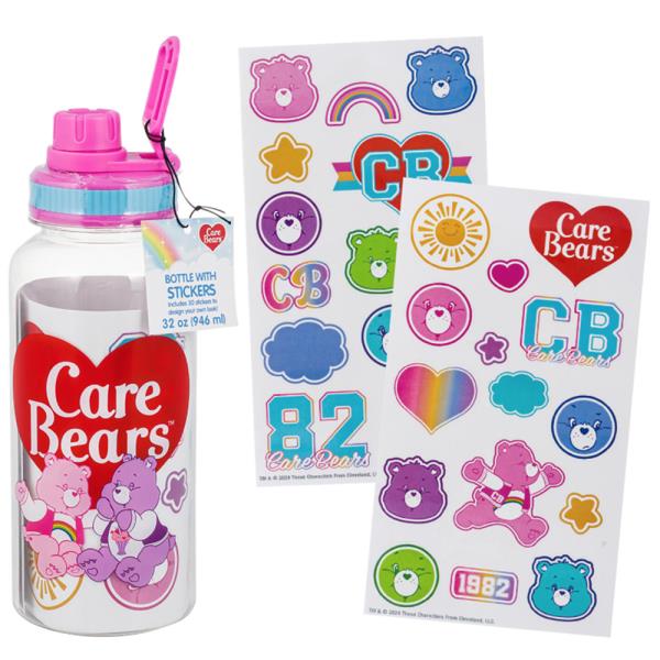 CARE BEARS BOTTLE W STICKERS