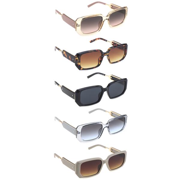 TRENDY SQUARE SUNGLASSES 1DZ