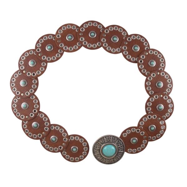 Y2K ROUND WESTERN DISC BELT