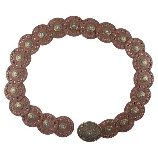 Y2K ROUND WESTERN DISC BELT