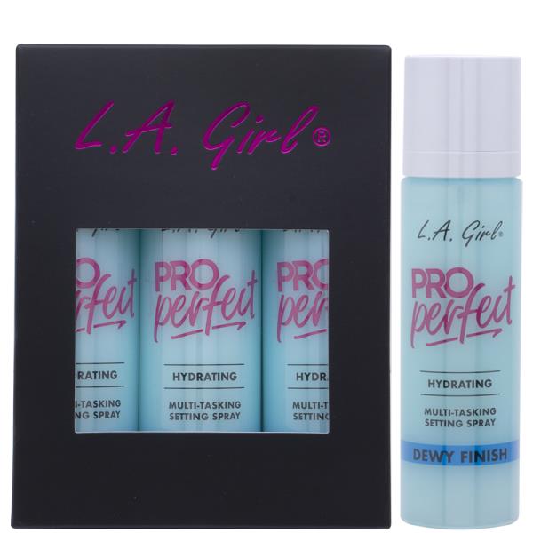 LA GIRL PRO PERFECT HYDRATING MULTI TASKING SETTING SPRAY (3 UNITS)