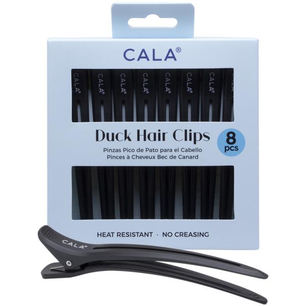 CALA DUCK 8PC HAIR CLIPS