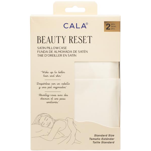 CALA BEAUTY RESET SATIN 2PC PILLOWCASE SET
