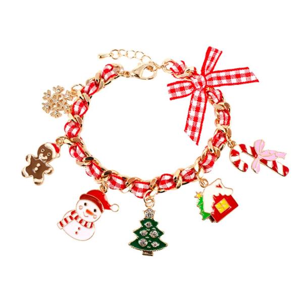 CHRISTMAS MULTI CHARM BRACELET