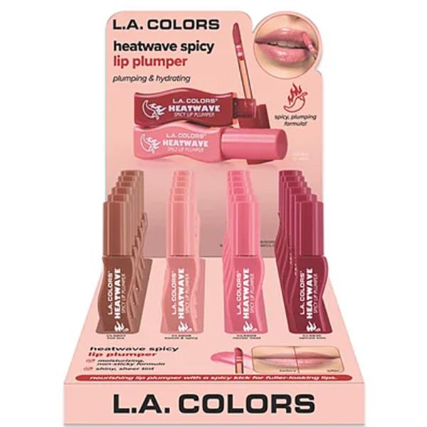 LA COLORS HEATWAVE SPICY LIP PLUMPER (24 UNITS)