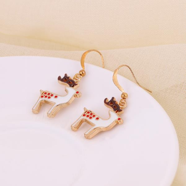 CHRISTMAS REINDEER DROP EARRING