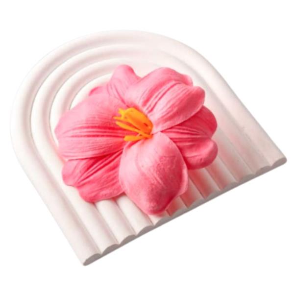 ARTIFICIAL HIBISCUS FLOWER CLIP
