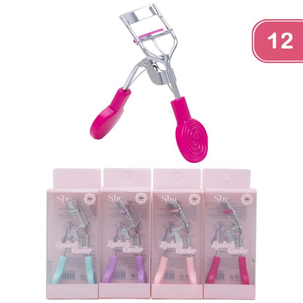 SHE MAKEUP EYELASH CURLER (12 UNITS)