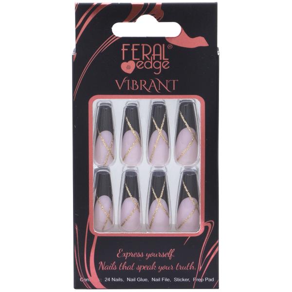 FERAL EDGE DESIGN NAIL DECORATION SET