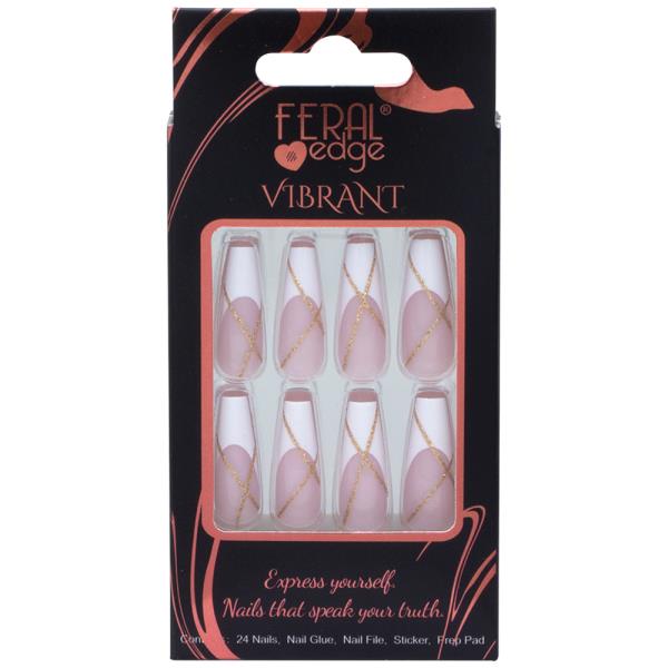 FERAL EDGE DESIGN NAIL DECORATION SET