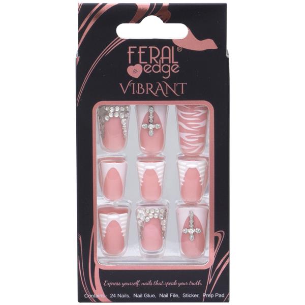 FERAL EDGE DESIGN NAIL DECORATION SET