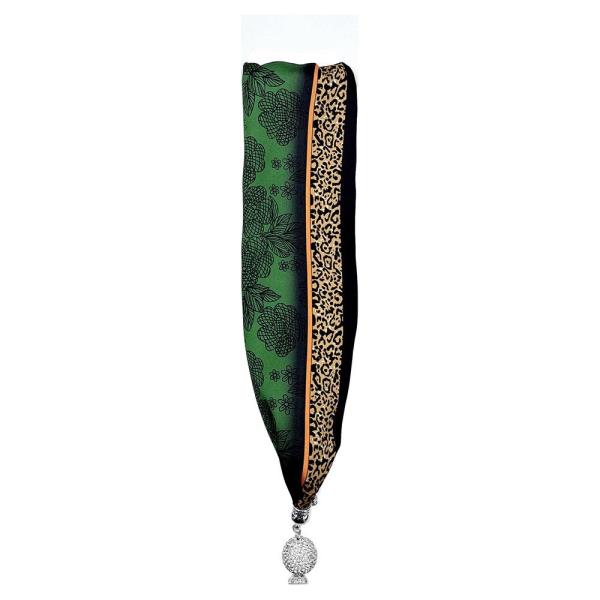 PRINT SCARF NECKALACE