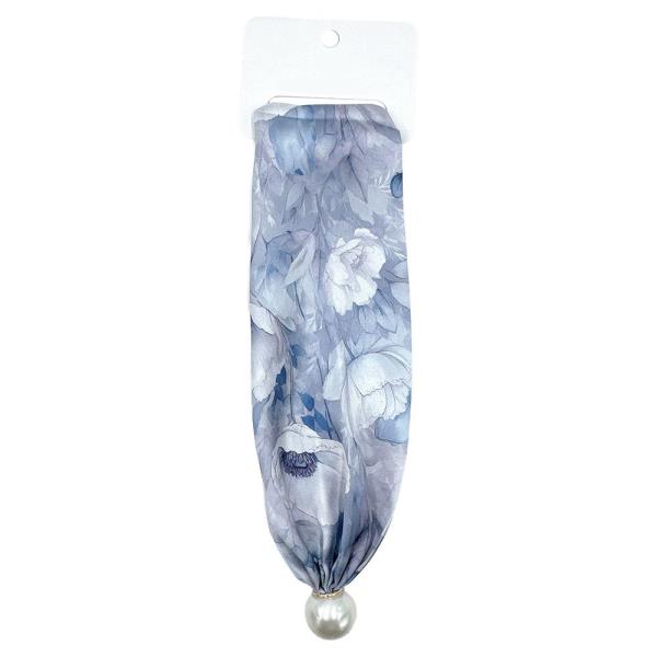 PRINT SCARF NECKLACE
