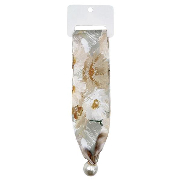 PRINT SCARF NECKLACE