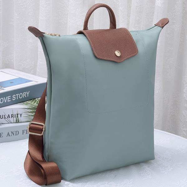 MODERN NYLON TEXTURED SHOULDER BACKPACK