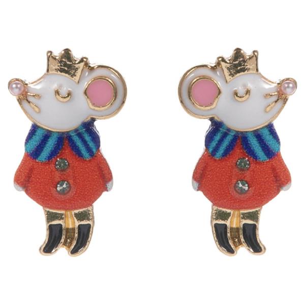 MOUSE KING POST EARRING
