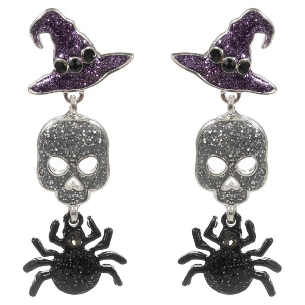 HALLOWEEN CHARACTERS DROP EARRING