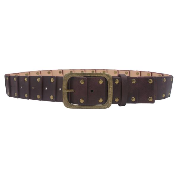 STUD ACCENT LINKED HIP BELT
