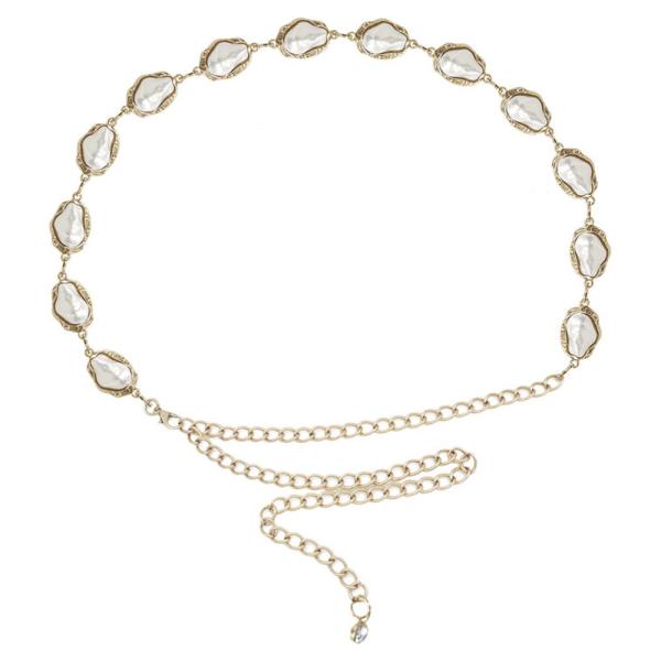 ORGANIC PEARL LINK CHAIN BELET