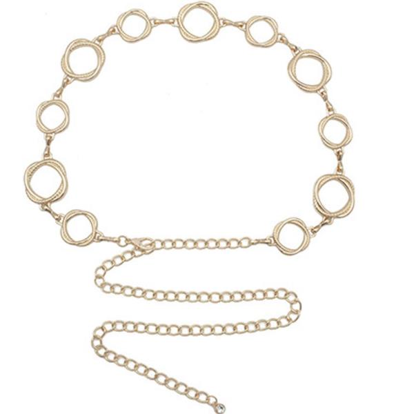 TWIST LOOP LINK CHAIN BELT