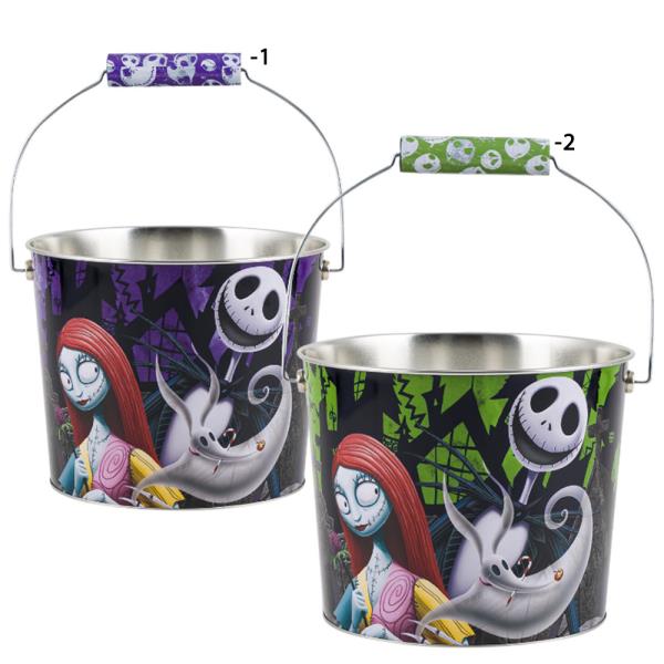 DISNEY THE NIGHTMARE BEFORE CHRISTMAS BEVERAGE BUCKET W GRIP HANDLE