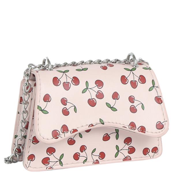 CHERRY PRINT CROSSBODY BAG