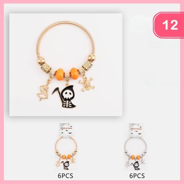 HALLOWEEN CHARM BRACELET (12 UNITS)