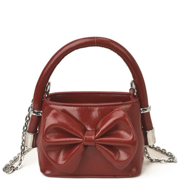 BOW FASHION HANDLE CROSSBODY BAG