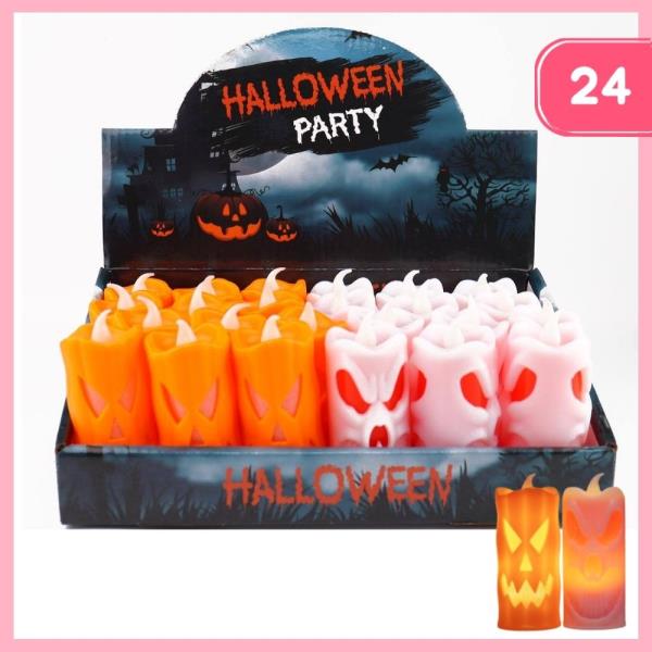 HALLOWEEN LED CANDLE ( 24 UNITS)