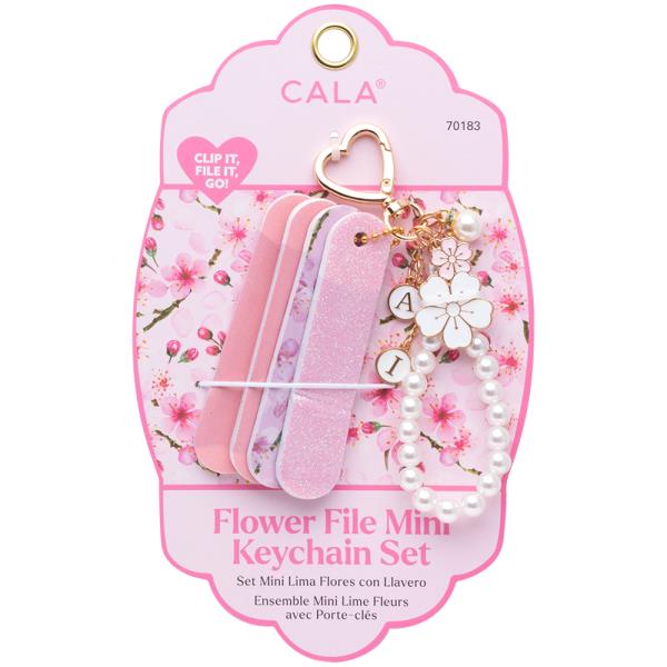 CALA FLOWER FILE MINI KEYCHAIN SET