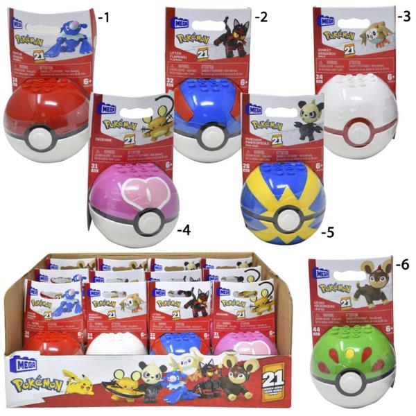 MEGA CONSTRUX POKEMON POKEBALL