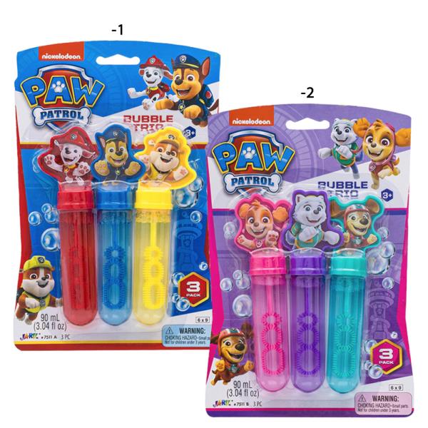 NICKELODEON PAW PATROL BUBBLE TRIO