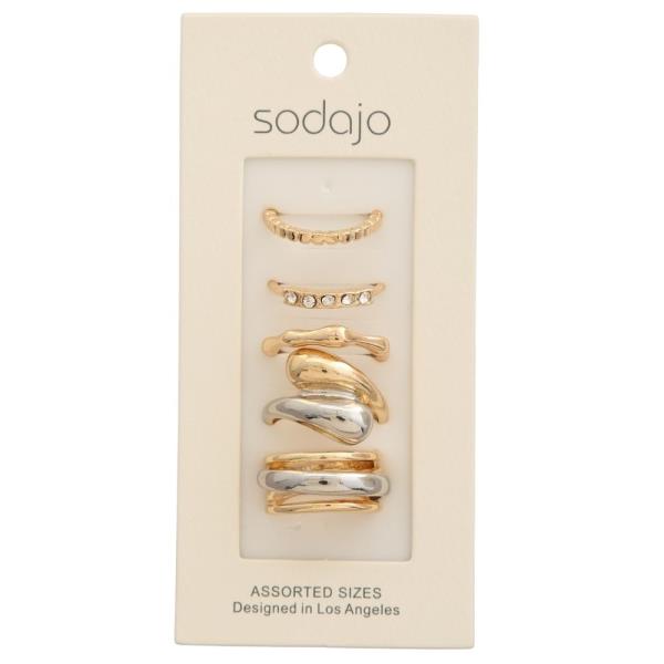SODAJO MIXED RING SET
