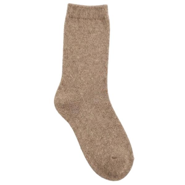 COZY HEATHERED KNIT TEXTURE SOCKS
