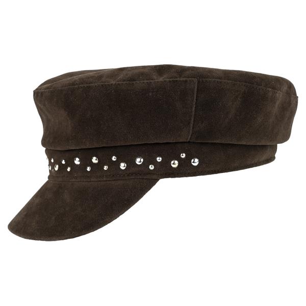 CC FAUX SUEDE EMBELLISHMENT FISHERMAN