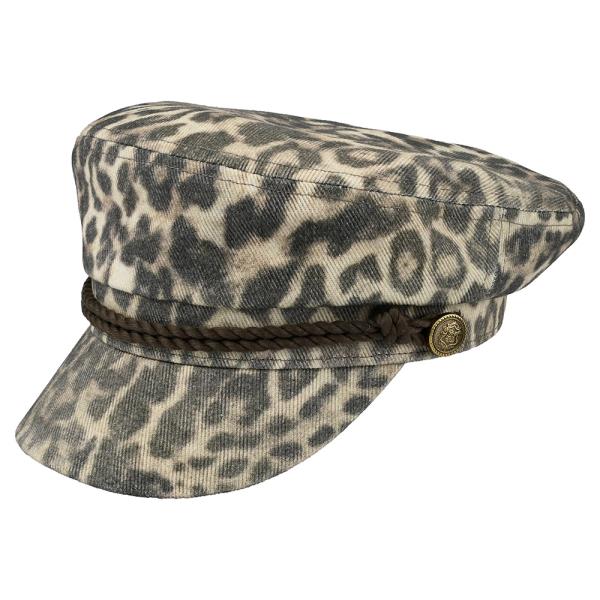 CC COTTON LEOPARD FISHERMAN CAP