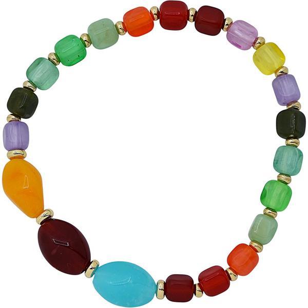 MULTI COLOR BEADED BRACELET