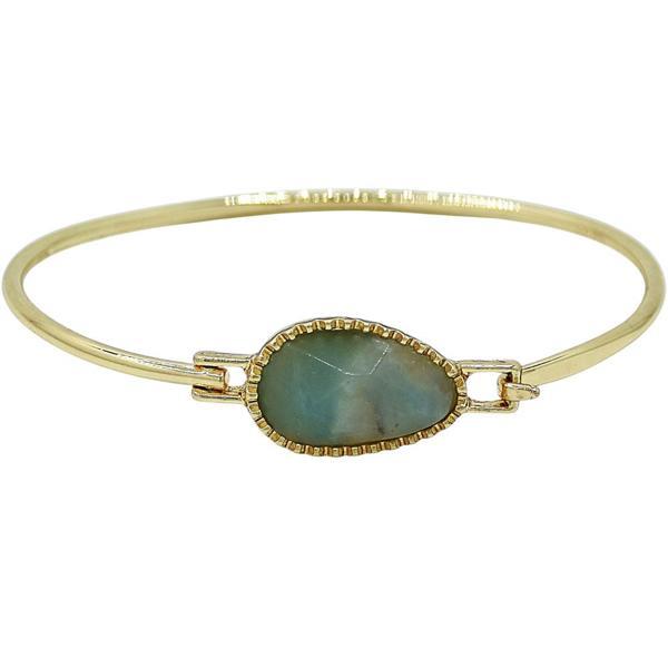 BANGLE STONE BRACELET